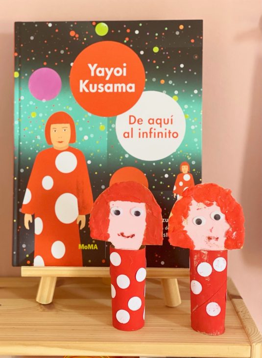 yayoi kusama obras para niños